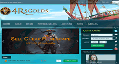 Desktop Screenshot of 4rsgolds.com